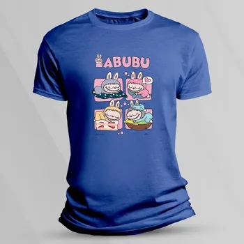 Dětské tričko s potiskem Spící Labubu Královsky modrá velikost 128 (7-8 let)