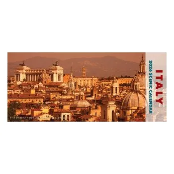 Kalendář Italy 2026 Panoramic 15 X 6.5 Wall Calendar (EN)