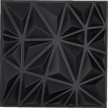 Obklad 3D Obkladové panely na stěnu - Černé Diamanty 2,97 m2