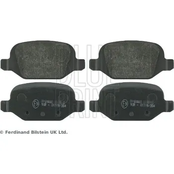 Brzdová destička Sada brzdových destiček, kotoučová brzda BLUE PRINT BLPADL144205