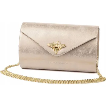 Laura Biaggi kabelka psaníčko eko kůže zlatá
