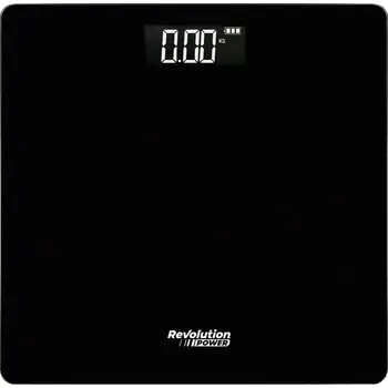 Osobní váha Osobní váha Revolution POWER RP-B549 Černá, tenká váha s LCD displejem
