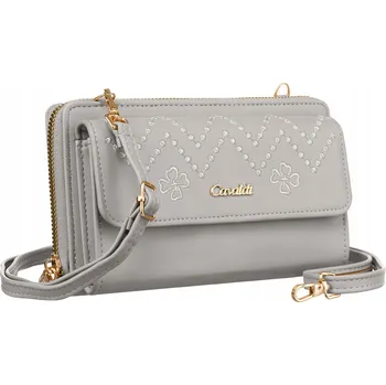 Kabelka kabelka přes rameno 4U Cavaldi , eko kůže šedá