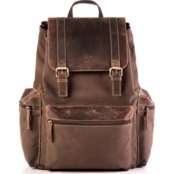 Městský batoh Hnědý Batoh Paolo Peruzzi T-37-BR