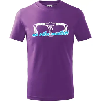 Na věku nezáleží - Tričko dětské bavlněné - 158 cm/12 let ( Fialová )