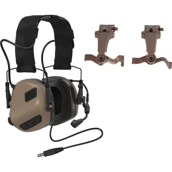 Chránič sluchu EARMOR Elektronické střelecké chrániče sluchu M32X PLUS ARC - Coyote Brown