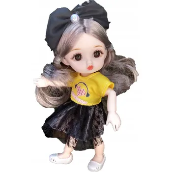 Panenka MINI POHYBLIVÁ PANENKA PANENKA HOLČIČKA 15 cm