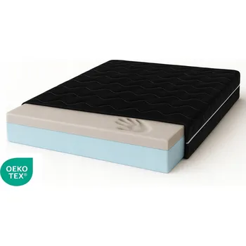 Matrace Matrace vysoce elastická HR VISCO 90X195 Černá MIKROFIBRA Pěna H2 H3