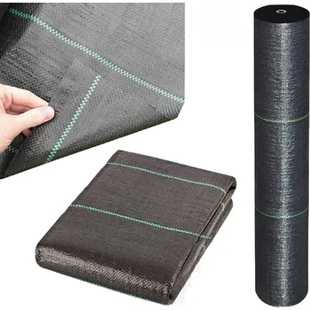 Mulčovací textilie Netkaná textilie Real Garden černá krycí 90 g/m2 110 cm x 5000 cm