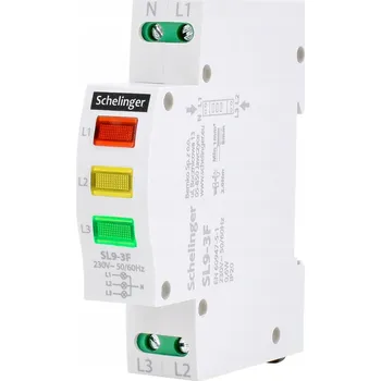 Jistič Schelinger Kontrolka signalizační 3fázová LED A15-SL9-3F