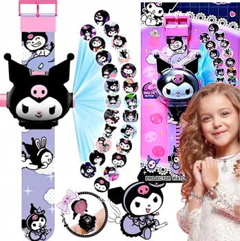 Hodinky KUROMI HODINKY S PROJEKTOREM 3D ZOBRAZUJÍ OBRÁZKY IKONY PROJEKTOR