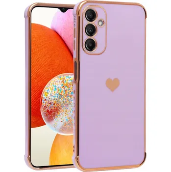 Pouzdro na mobilní telefon Zadní Kryt XGSM pro Samsung Galaxy A14 5G fialový