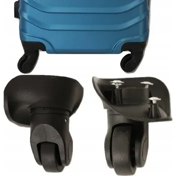 Kolečka ke kufru RGL černá otočná 2 ks plast