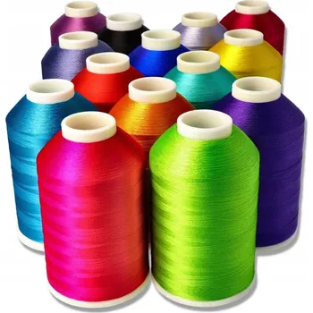 Nit Vyšívací nitě viskózové, vícebarevné 1 ks