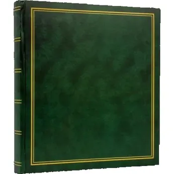 Fotoalbum Jednobarevné fotoalbum, 10x15, zasunovací B-46500S Vinyl 4 zelené PL
