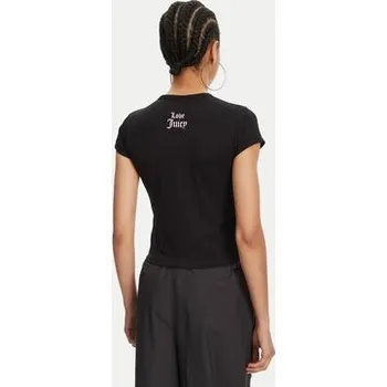 Juicy couture Dámské tričko JUICY COUTURE-JCGCT125041 101 BLACK Černé