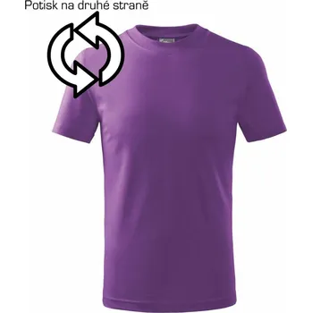 Daddy - Daddys girl - Tričko dětské bavlněné - 122 cm/6 let ( Fialová )