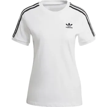Dámské tričko Tričko dámské sportovní adidas 3 Stripes Originals GN2913 bílé 34