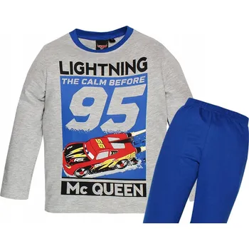 Chlapecké pyžamo Chlapecké pyžamo s dlouhým rukávem bavlna Auta Cars, velikost 98 cm (3 roky)