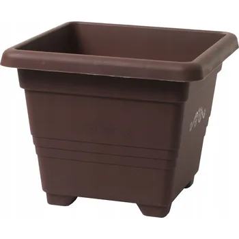 Květináč Květináč 18 cm plast hnědý