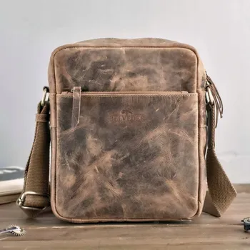 Ledvinka Belveder ledvinka přes rameno Pánská ledvinka Vintage hnědá
