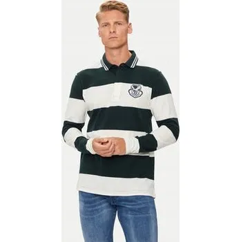 Pánské tričko Brave Soul Pánské polo triko bílé MLT-36LICINIUS