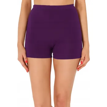 Dámské legíny Merry Style Dámské krátké legíny z viskózy MS10-391 Švestková M