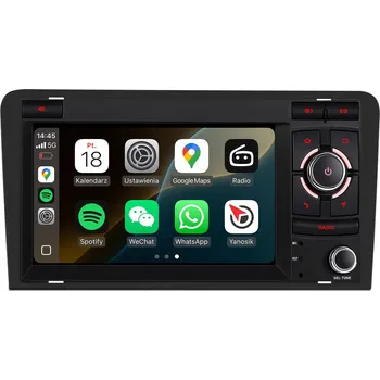 Autorádio Autorádio Dealnet pro Audi A3 8P (2003-2012) s CarPlay a Android Auto