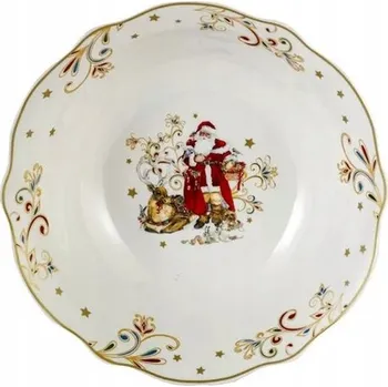 Miska salátová mísa mísa miska Vánoce Santa Mikuláš