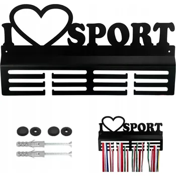 Věšák Věšák na medaile Love Sport – včetně kolíků a záslepek