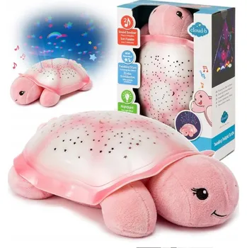 Lampička Projektor lampička Cloud b růžová