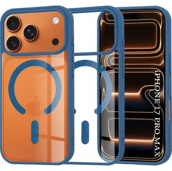 Pouzdro na mobilní telefon Kryt iPhone 17 Pro Max, Techsuit - MagSafe Pro, modrý