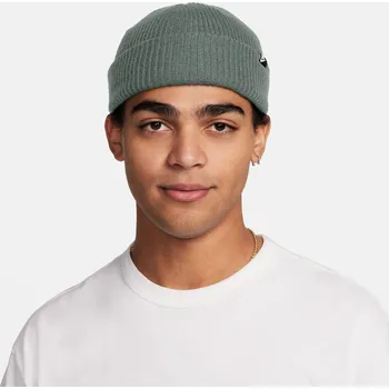 Čepice Nike zimní čepice beanie zelená, univerzální velikost