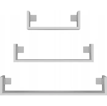 police Police laminovaná deska TopEshop 80 x 20 cm bílá