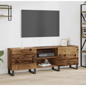 Televizní stolek vidaXL Televizní skříň Staré dřevo 150 x 30 x 50 cm kompozitní dřevo [879598]