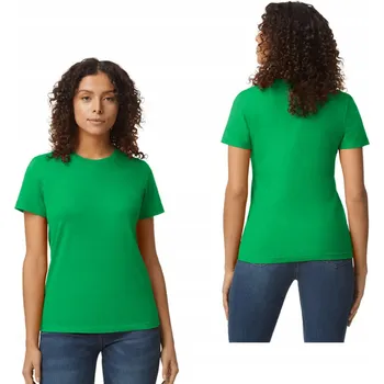 Tričko dámské T-shirt Gildan SOFSTYLE GIL6500 ZELENÁ Irish M