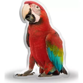 Polštář Sablio 3D polštář ve tvaru Papoušek