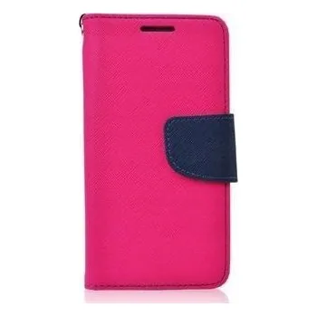 Pouzdro na mobilní telefon Flipové pouzdro MobilMajak pro Samsung Galaxy J5 2017, růžové