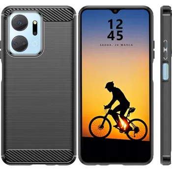 Pouzdro na mobilní telefon Zadní Kryt WWW pro Honor X7A 4G černý