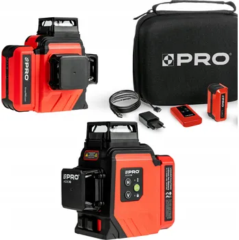 Měřící laser Akumulátorový víceřádkový zelený laser Pro AQ3DG