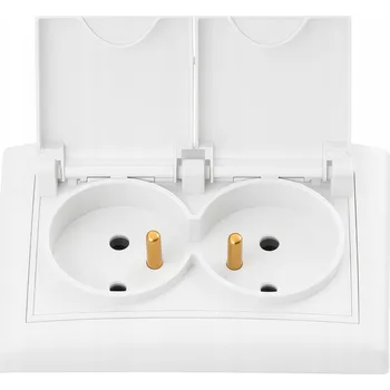 Elektrická zásuvka VCX Elektrická Zásuvka černá