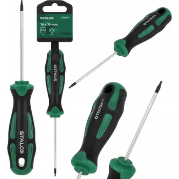Šroubovák ŠROUBOVÁK TORX T8 x 75 MM CrV STALCO S-12372