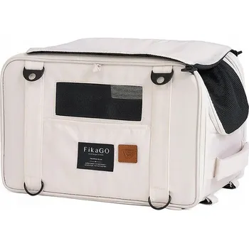 Obraz FIKAGO přepravka taška pro psa kočku Truffle Plus Cream Cloud