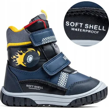 Dívčí sněhule Wojtyłko dětské sněhule modré velikost 29