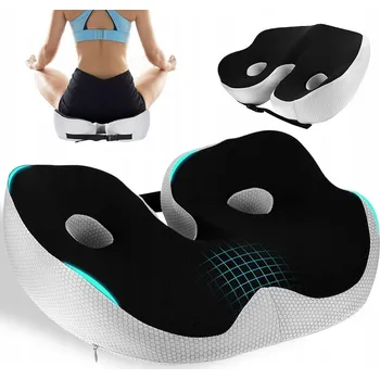 Polštář POLŠTÁŘ ERGONOMICKÝ, NASTAVITELNÁ ŠÍŘKA PRO KANCELÁŘ DOMÁCÍHO AUTA