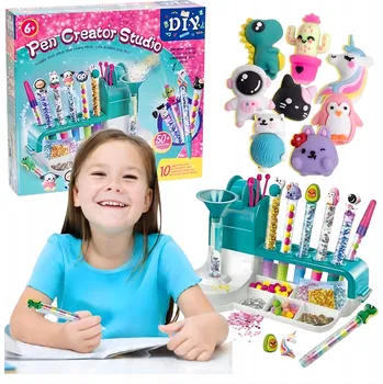 kreativní sada Továrna na propisky – velká kreativní sada pro děti + příslušenství