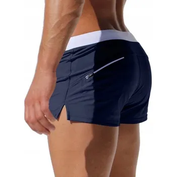 Pánské plavky PLAVKY ŠORTKY KOUPACÍ BOXERKY PÁNSKÉ TMAVĚ MODRÉ VELIKOST M