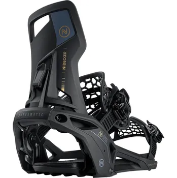 Vázání na snowboard Vázání na snowboard Nidecker Supermatic Black 25/26 Velikost: XL