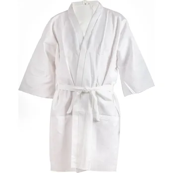 Pánský župan Natur Vafle župan do sauny bílý, L