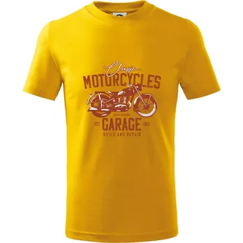 Garage build and repair - Tričko dětské bavlněné - 98 cm / 2 roky ( Žlutá )